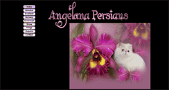Desktop Screenshot of angelanapersians.com